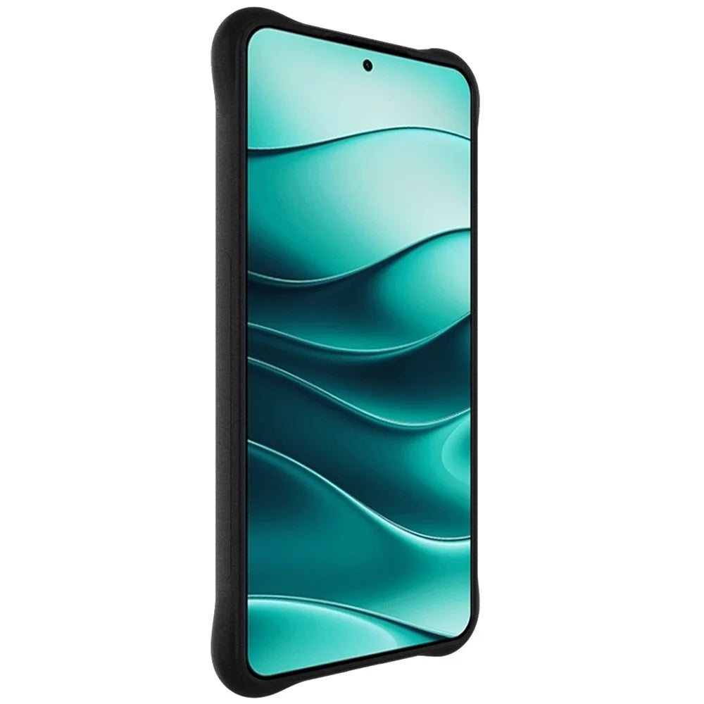 IMAK For Realme 14 5G Case TPU Phone Cover Airbag Shockproof Protection - Matte Black - 3