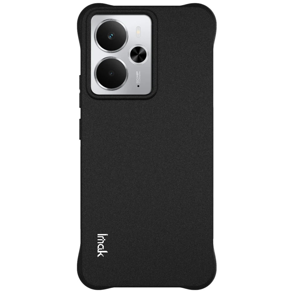IMAK For Realme 14 5G Case TPU Phone Cover Airbag Shockproof Protection - Matte Black - 5