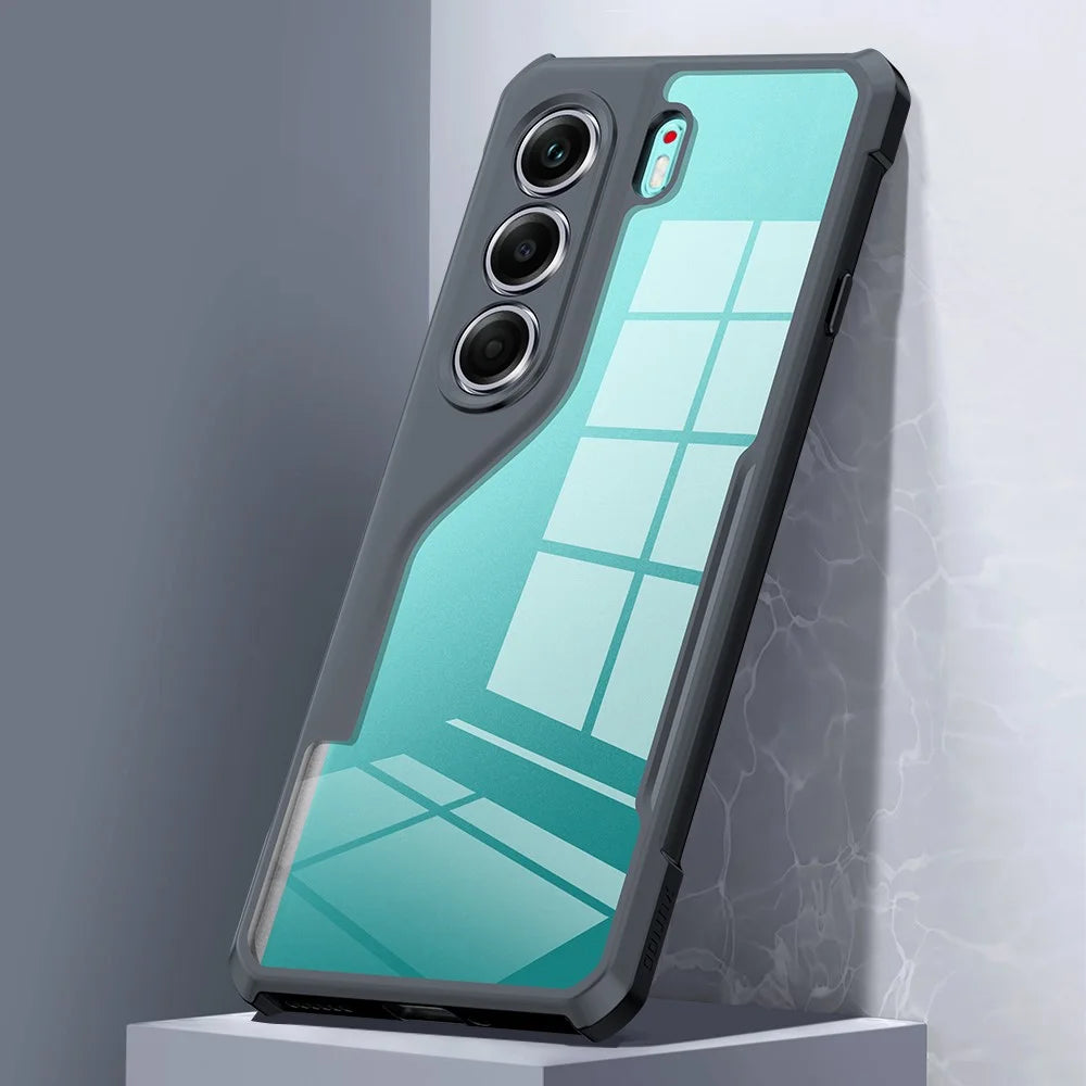XUNDD For TECNO Camon 40 Pro 5G Case Dropproof TPU + Acrylic Clear Back Phone Cover - 3