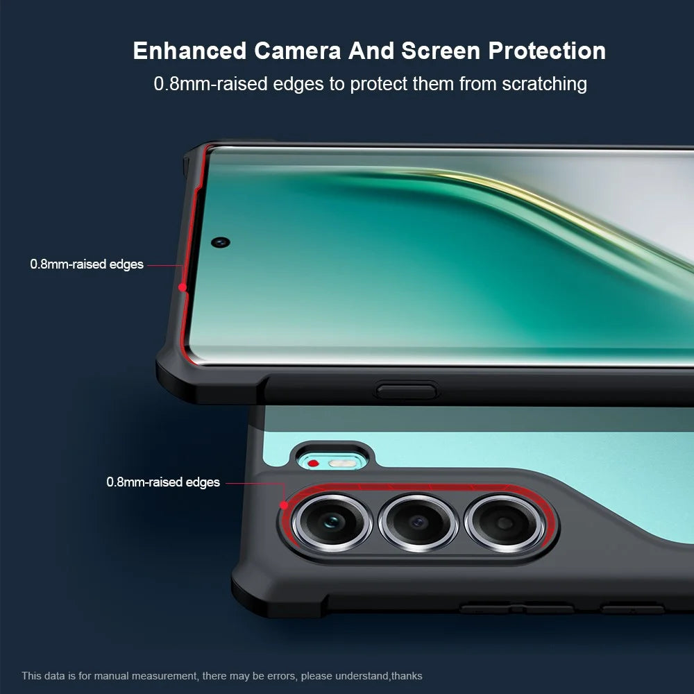 XUNDD For TECNO Camon 40 Pro 5G Case Dropproof TPU + Acrylic Clear Back Phone Cover - 4