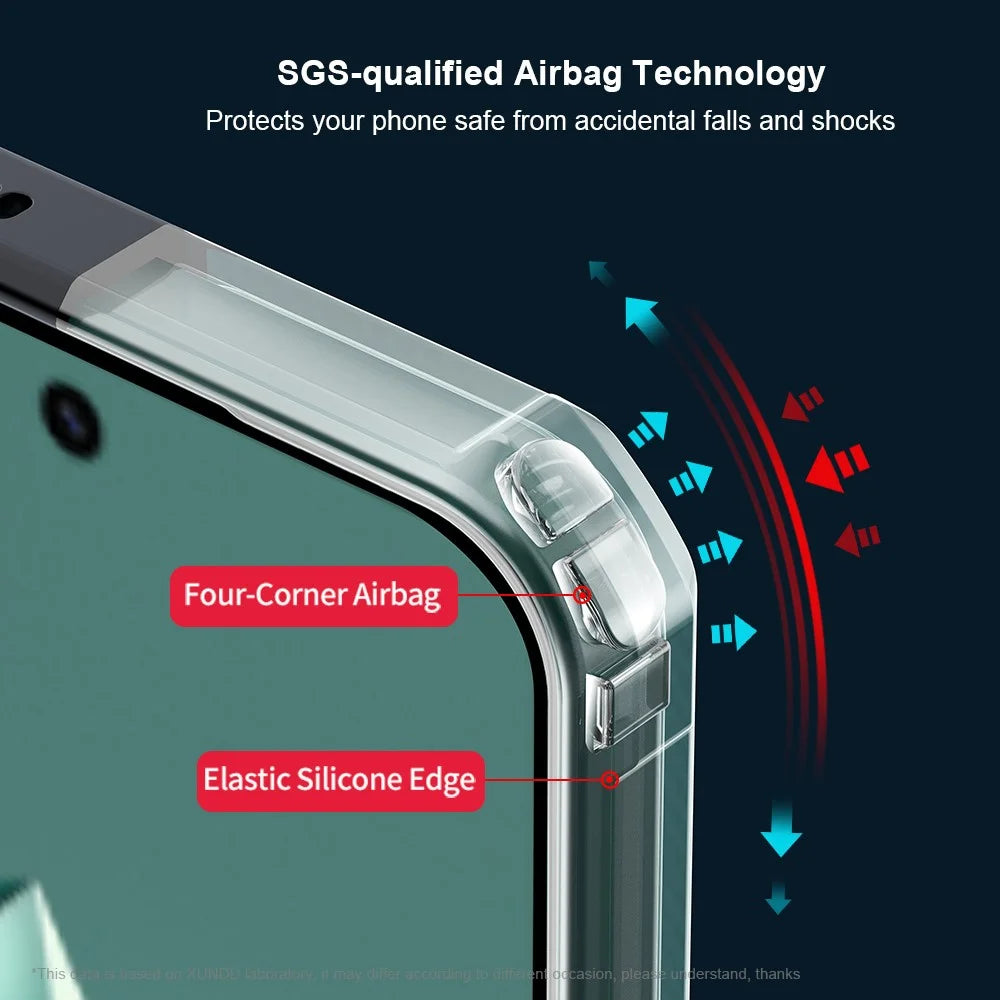 XUNDD For Infinix Note 50x 5G Case Dropproof TPU + Acrylic Clear Back Phone Cover - 5
