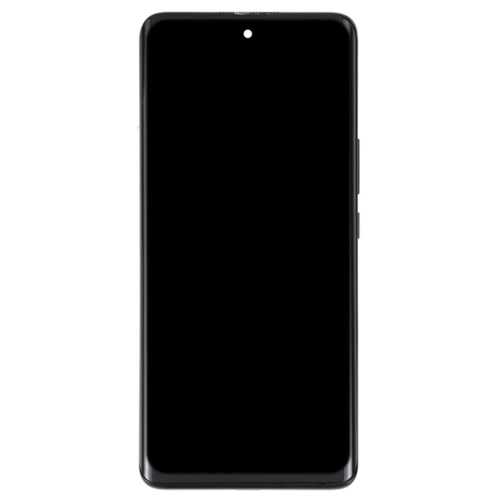 For Huawei nova 8 4G OEM Grade S OLED Screen and Digitizer Assembly + Frame (Without Logo) - Black - 2