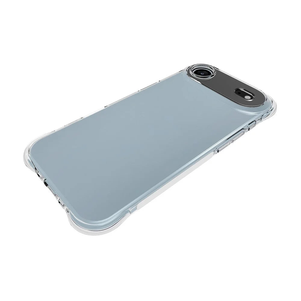 WANLONFENG For iPhone Air Case  WL Series 2.0mm TPU Phone Cover with Tempered Glass Film - Transparent - 3