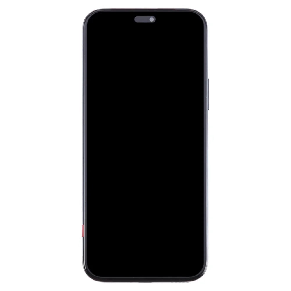 For Honor X50i+ 5G OEM Grade S AMOLED Screen and Digitizer Assembly + Frame (Without Logo) - Black - 2
