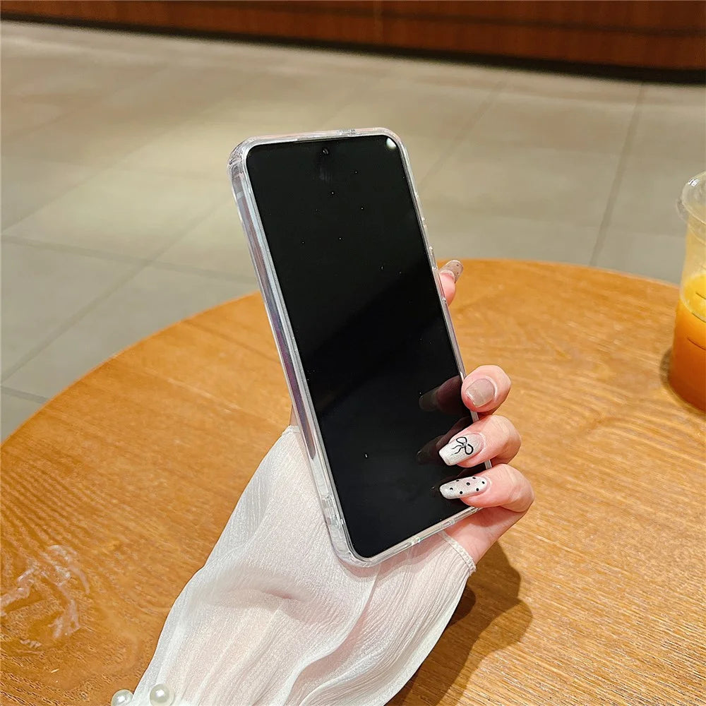 For Samsung Galaxy S24 FE Magnetic Case Acrylic + TPU Gradient Phone Cover - 3