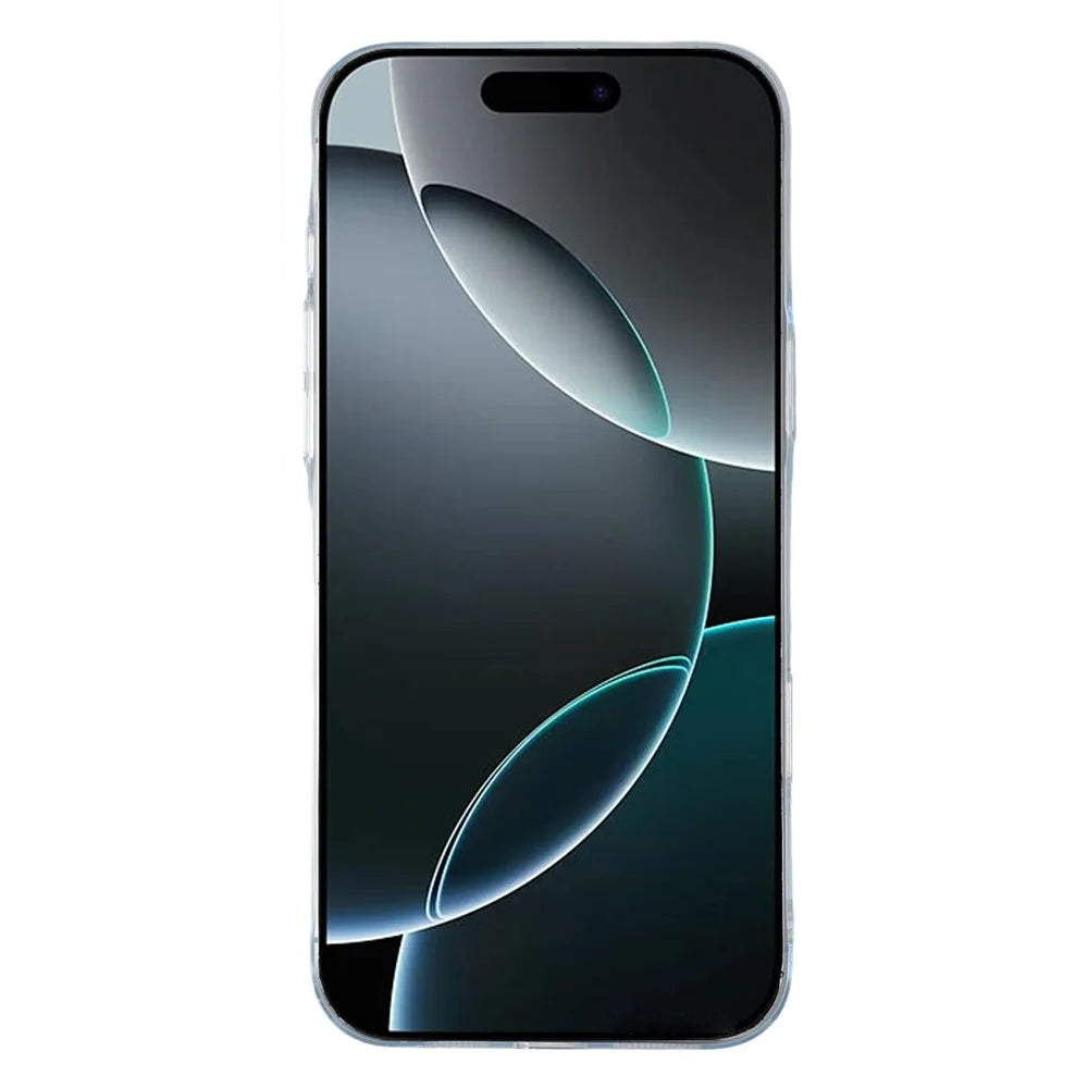 JAUCASE For iPhone 16 Pro Case Anti Drop Hard PC Clear Back Phone Cover - Transparent - 2