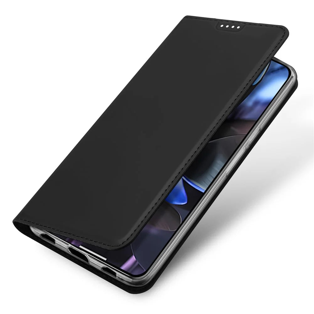 DUX DUCIS For Google Pixel 10 Pro XL Case  Skin Pro Series Leather Stand Cover Card Holder - Black - 4