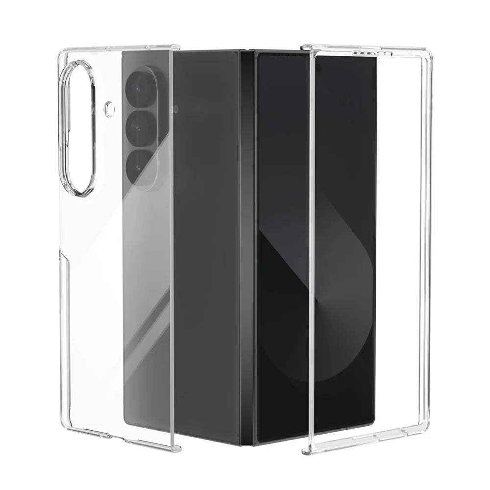 For Samsung Galaxy Z Fold7 5GClear Case Anti-Drop Hard PC Phone Cover - 5
