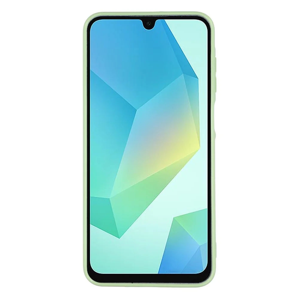 25Pcs For Samsung Galaxy A16 4G / 5G Case 1.2mm TPU Matte Phone Cover - Matcha Green - 2