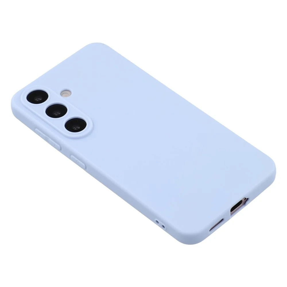 25Pcs For Samsung Galaxy S24+ Case 1.2mm TPU Matte Phone Cover - Light Purple - 4