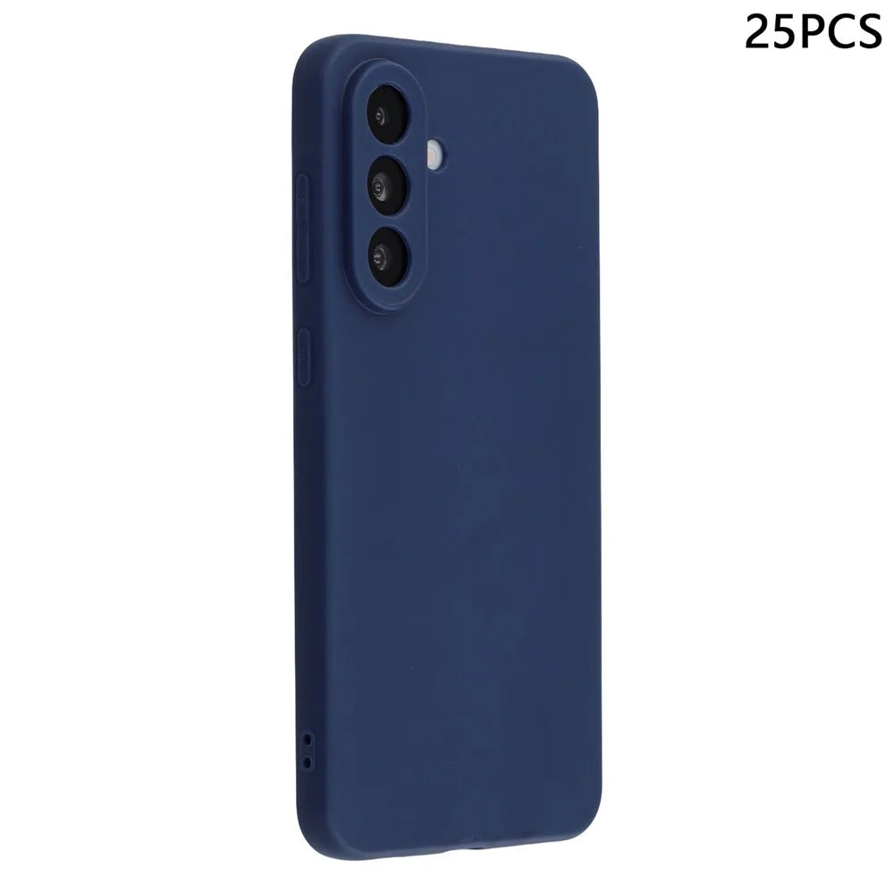 25Pcs For Samsung Galaxy A36 5G Case 1.2mm TPU Matte Phone Cover - Sapphire - 1