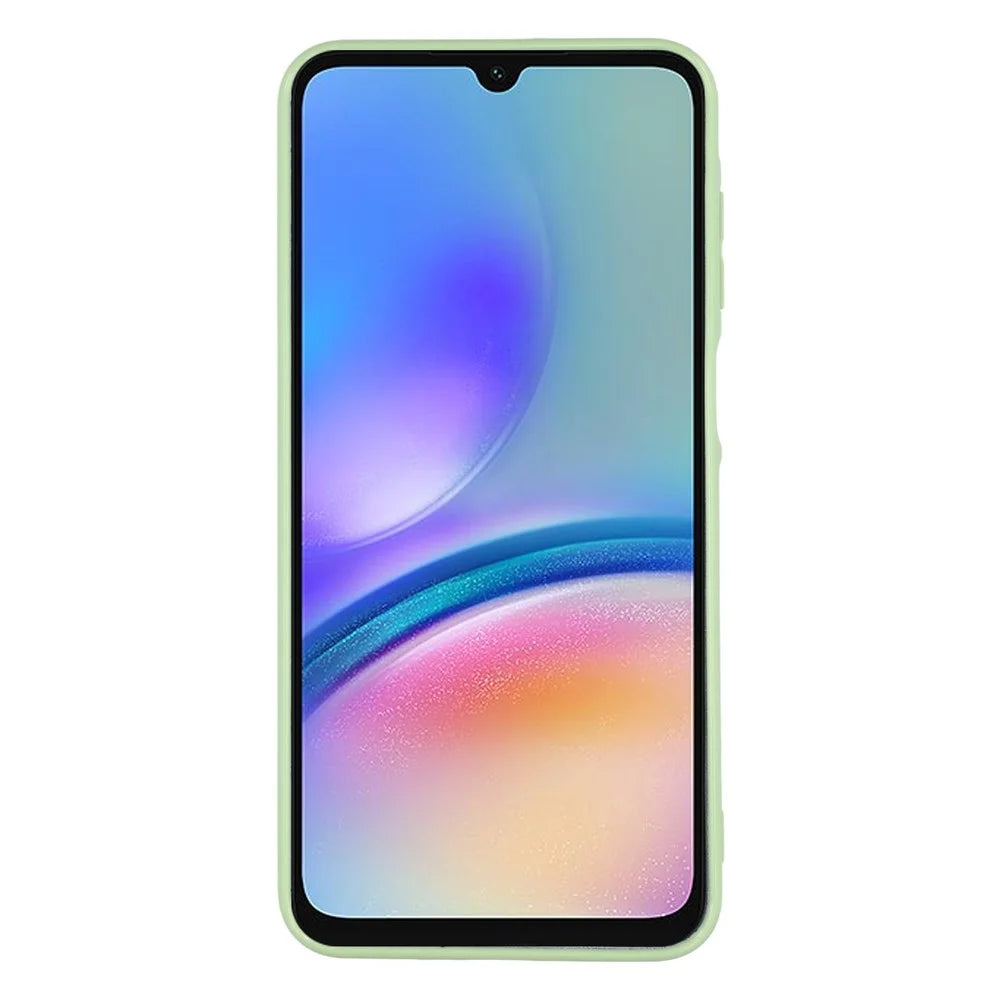 25Pcs For Samsung Galaxy A25 5G (Global) (161.0mm) Case 1.2mm TPU Matte Phone Cover - Matcha Green - 2