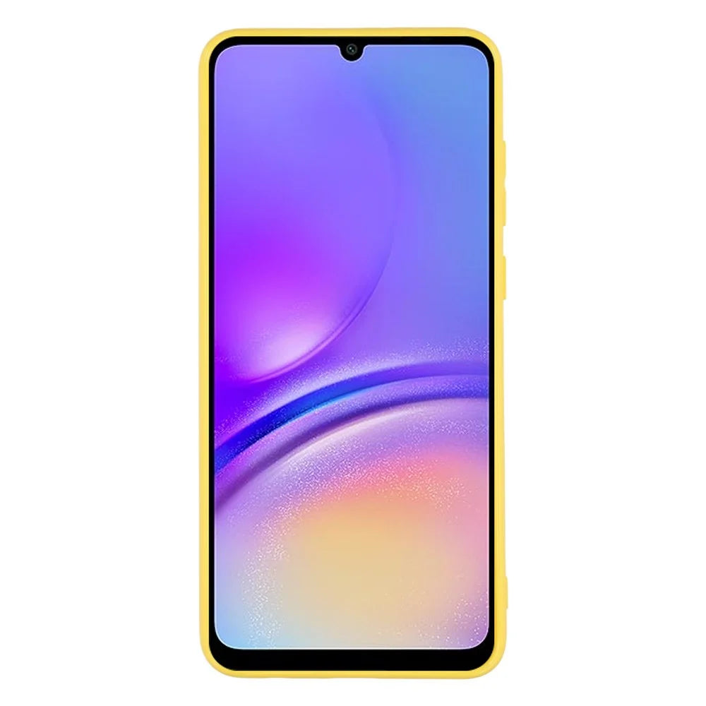 25Pcs For Samsung Galaxy A06 4G / 5G Case 1.2mm TPU Matte Phone Cover - Yellow - 2