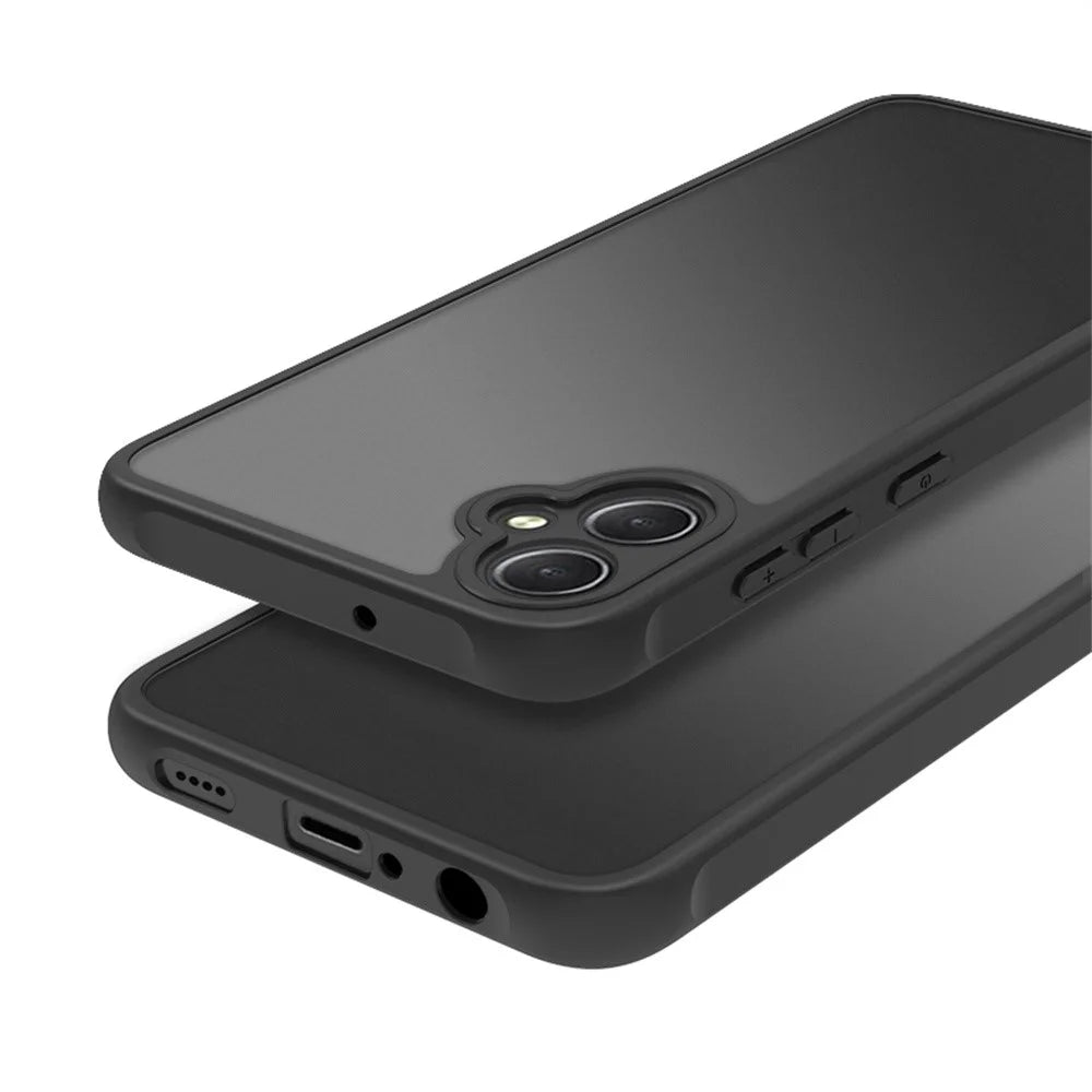 For Samsung Galaxy A05 4G Case Skin Touch Matte PC + TPU Shockproof Phone Back Cover - 5