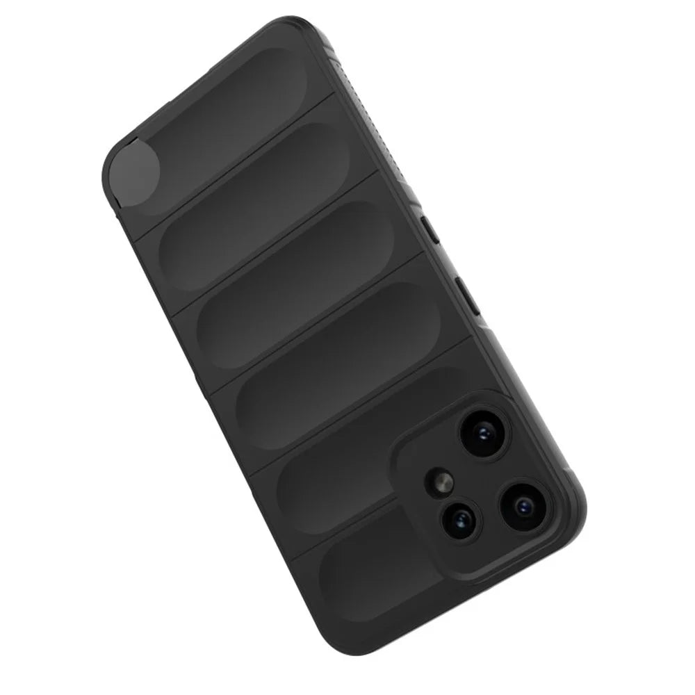 WANLONFENG For Nothing CMF Phone 2 Pro TPU Case  HD Series Anti Slip Phone Cover with Tempered Glass - Black - 4