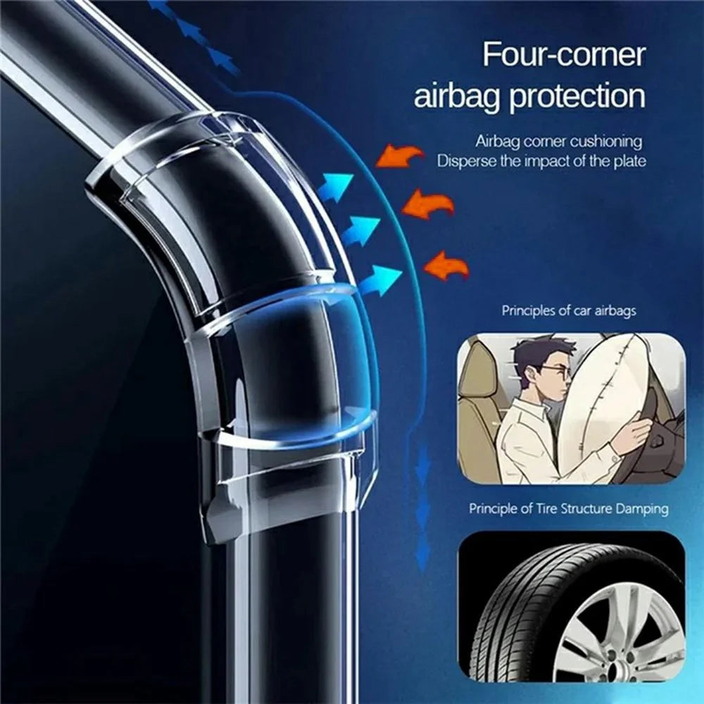 SHANWO For iPhone Air TPU Clear Case 1.5mm Shockproof Mobile Phone Back Cover - 2
