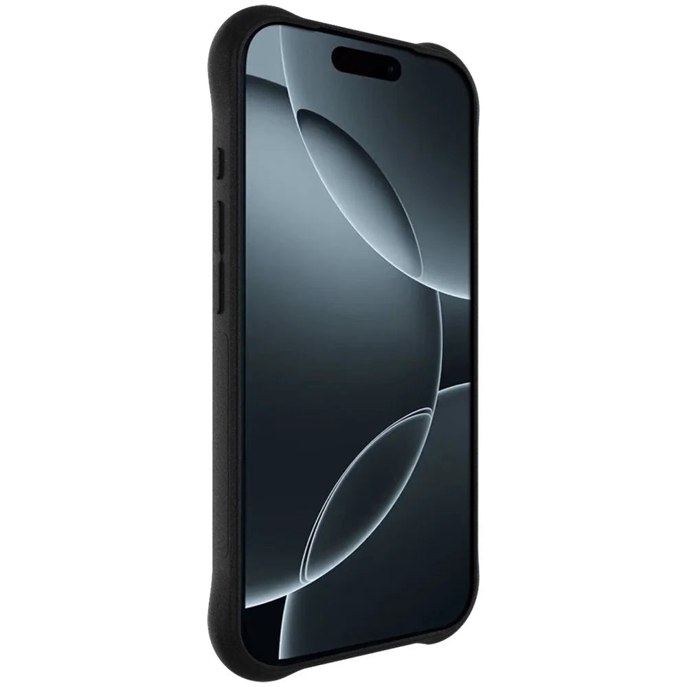 IMAK For iPhone 17 Pro Case TPU Phone Cover Airbag Shockproof Protection - Matte Black - 3