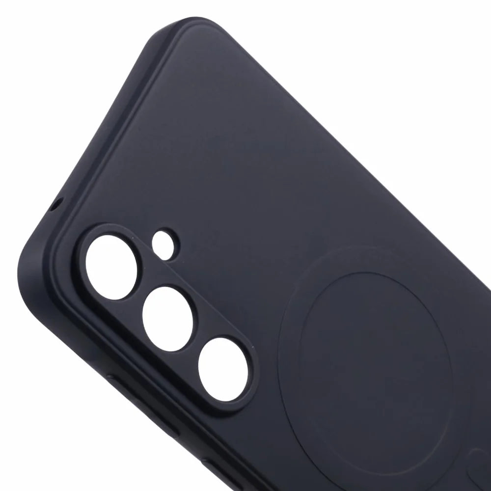 For Samsung Galaxy A36 5G Magnetic Case Shockproof TPU Phone Cover - Black - 7