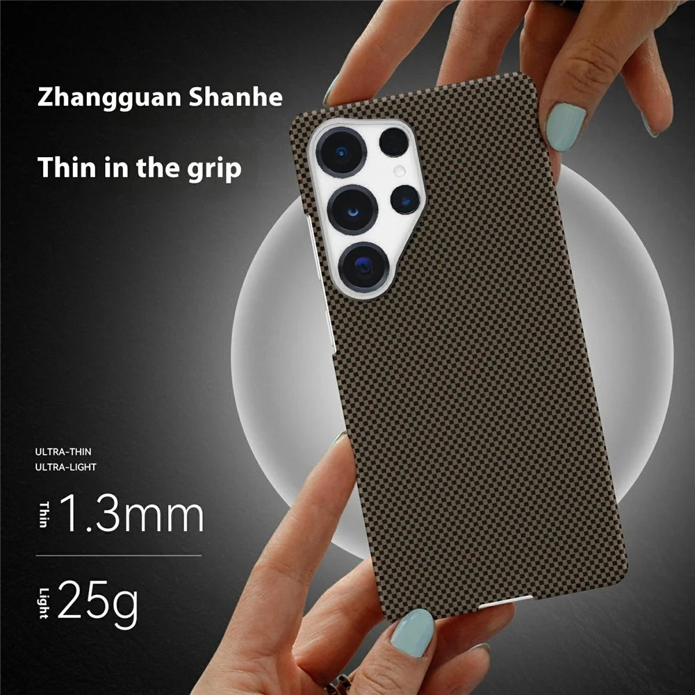 GKK For Samsung Galaxy S25 Ultra Magnetic Case PC + TPU Ultra Thin Phone Cover - Gold - 3