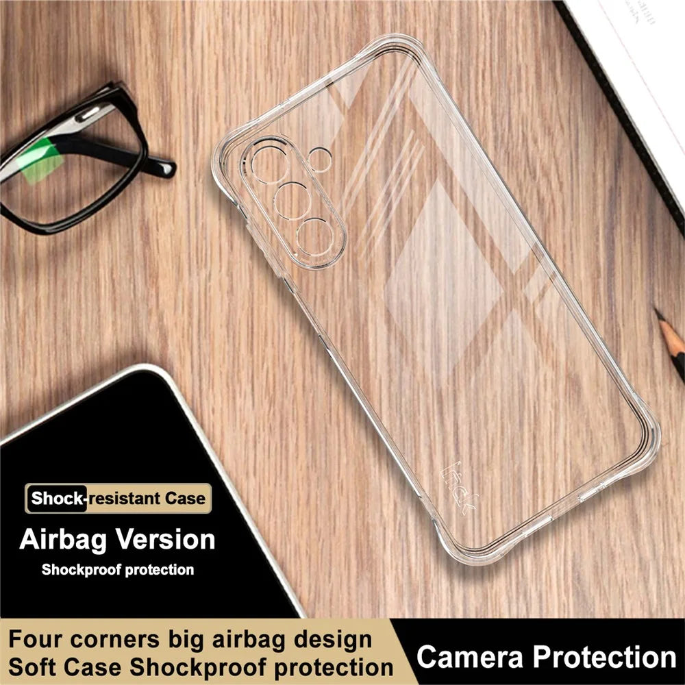 IMAK For Samsung Galaxy A17 5G / A17 4G Case TPU Phone Cover Airbag Shockproof Protection - Transparent - 6