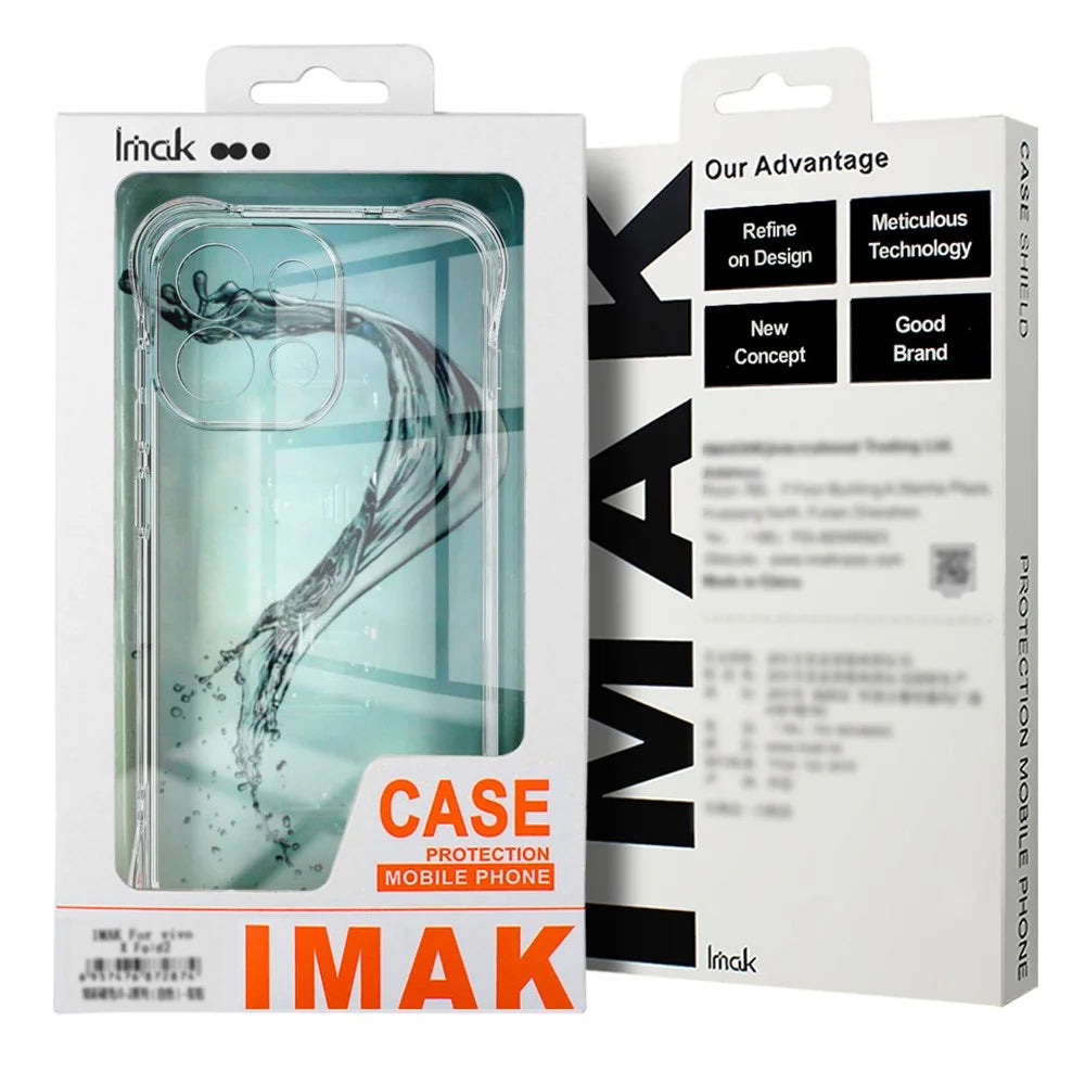 IMAK For Samsung Galaxy A17 5G / A17 4G Case TPU Phone Cover Airbag Shockproof Protection - Transparent - 7