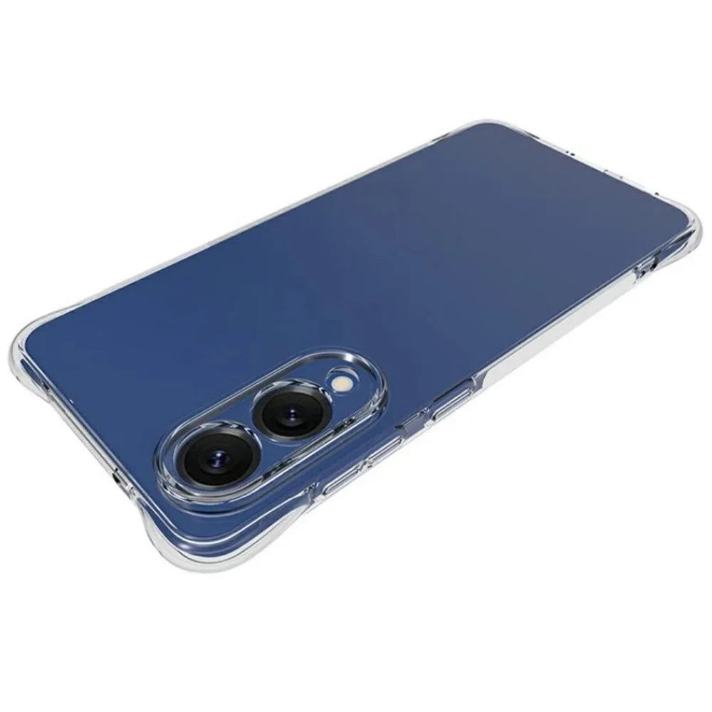 WANLONFENG For Samsung Galaxy S25 Edge Clear TPU Case  TM Series 2.0mm Phone Back Cover - Transparent - 3
