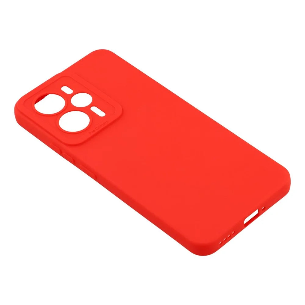 Bulk Purchasing 20Pcs For Realme 14 5G / 14T 5G Case Precise Cutouts 1.3mm TPU Matte Phone Cover - Red - 3
