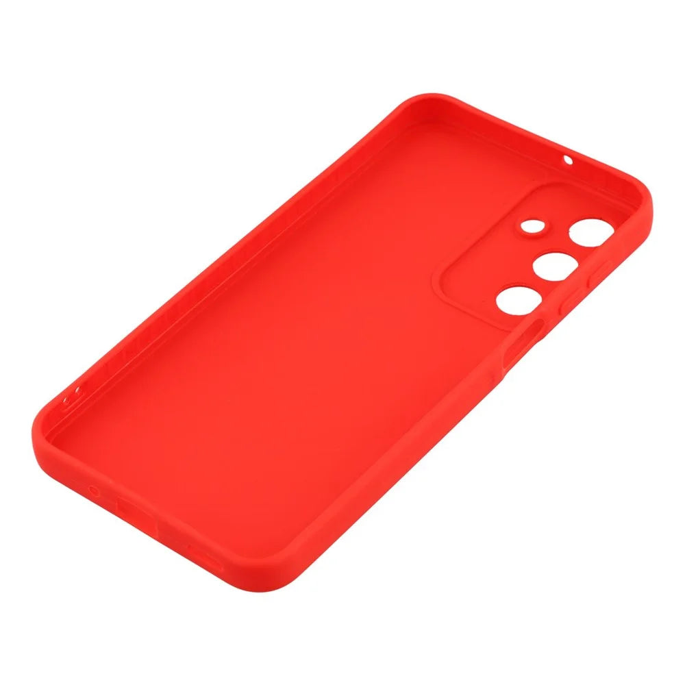 Bulk Purchasing 20Pcs For Samsung Galaxy A18 5G / A18 4G / A17 5G / A17 4G Case Precise Cutouts 1.3mm TPU Matte Phone Cover - Red - 5