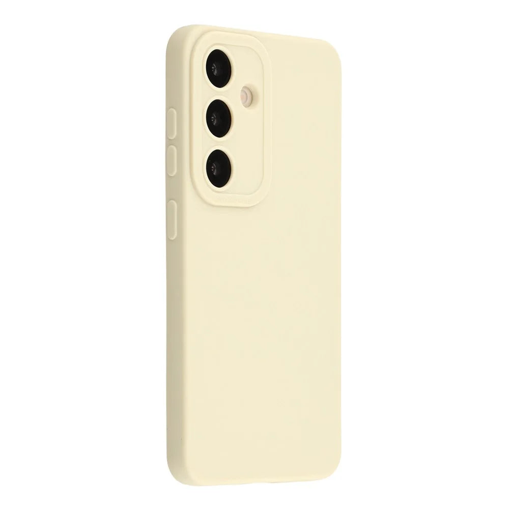 Bulk Purchasing 20Pcs For Samsung Galaxy S24+ Case Precise Cutouts 1.3mm TPU Matte Phone Cover - Ivory White - 3