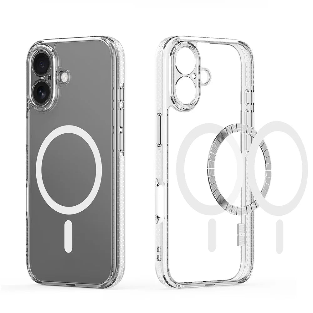 DUX DUCIS For iPhone 17 Back Cover  Clin Series Clear Phone Case Compatible with MagSafe - Clear - 2