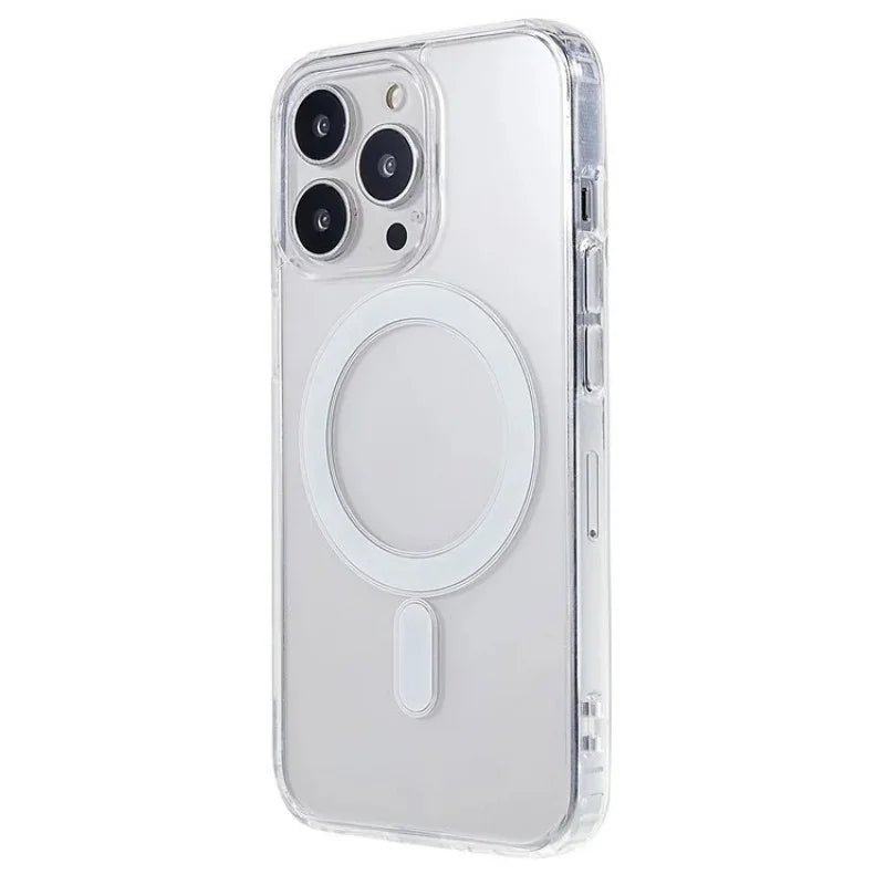 WANLONFENG For iPhone 11 Pro Clear Case Compatible with MagSafe  LM2 Series Phone Cover (Big Lens Hole) - Transparent - 2