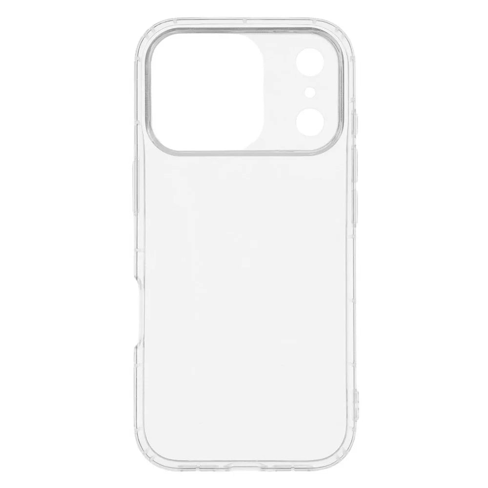 For iPhone 18 Pro / 17  Pro Case Transparent TPU Phone Back Cover Airbag Protection - 2