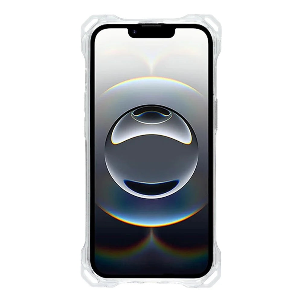 For iPhone 17e / 16e Magnetic Case Ring Kickstand TPU + PC Phone Cover - Brown - 2