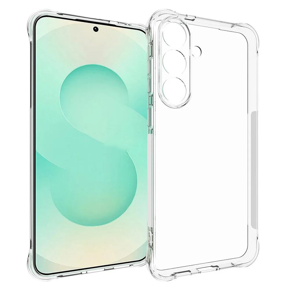 For Samsung Galaxy S25 FE TPU Phone Case Non Slip Transparent Mobile Phone Cover - 1