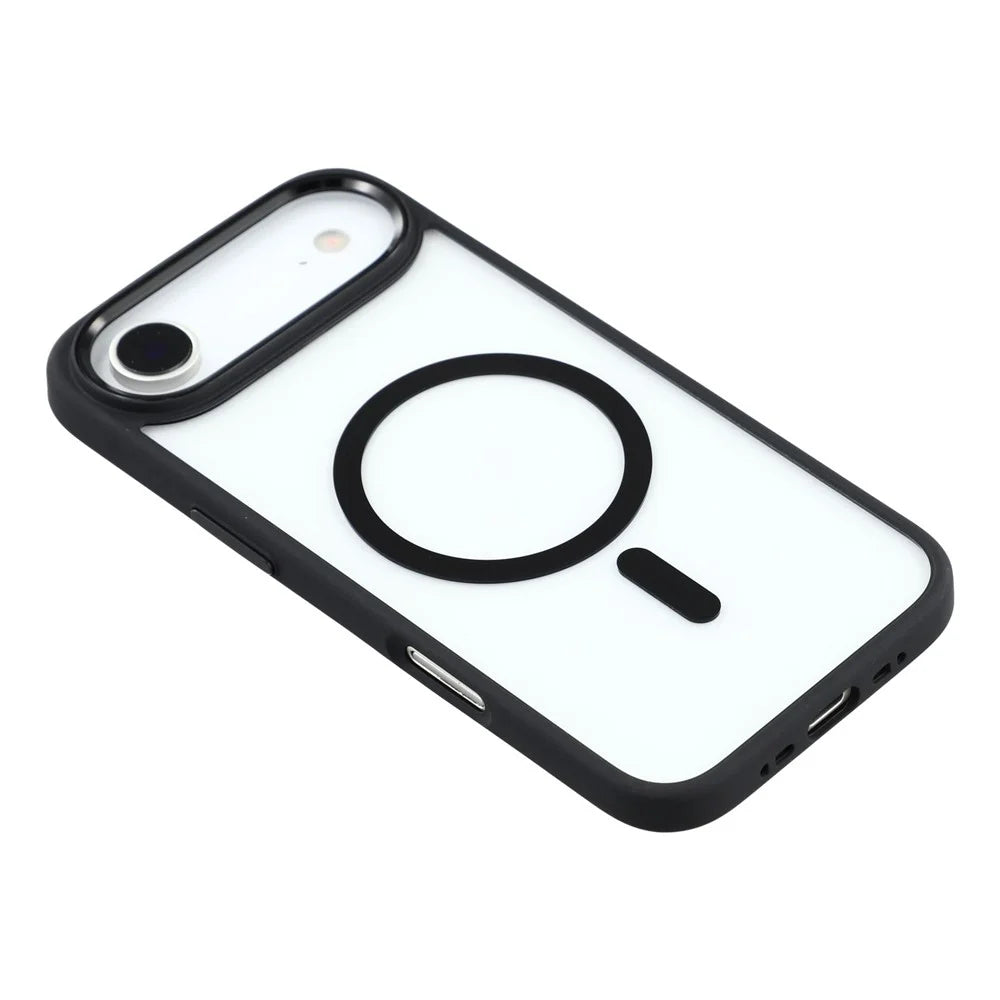 FULEXIN For iPhone Air Case Compatible with MagSafe Anti Drop TPU + PC Phone Cover - Black - 4