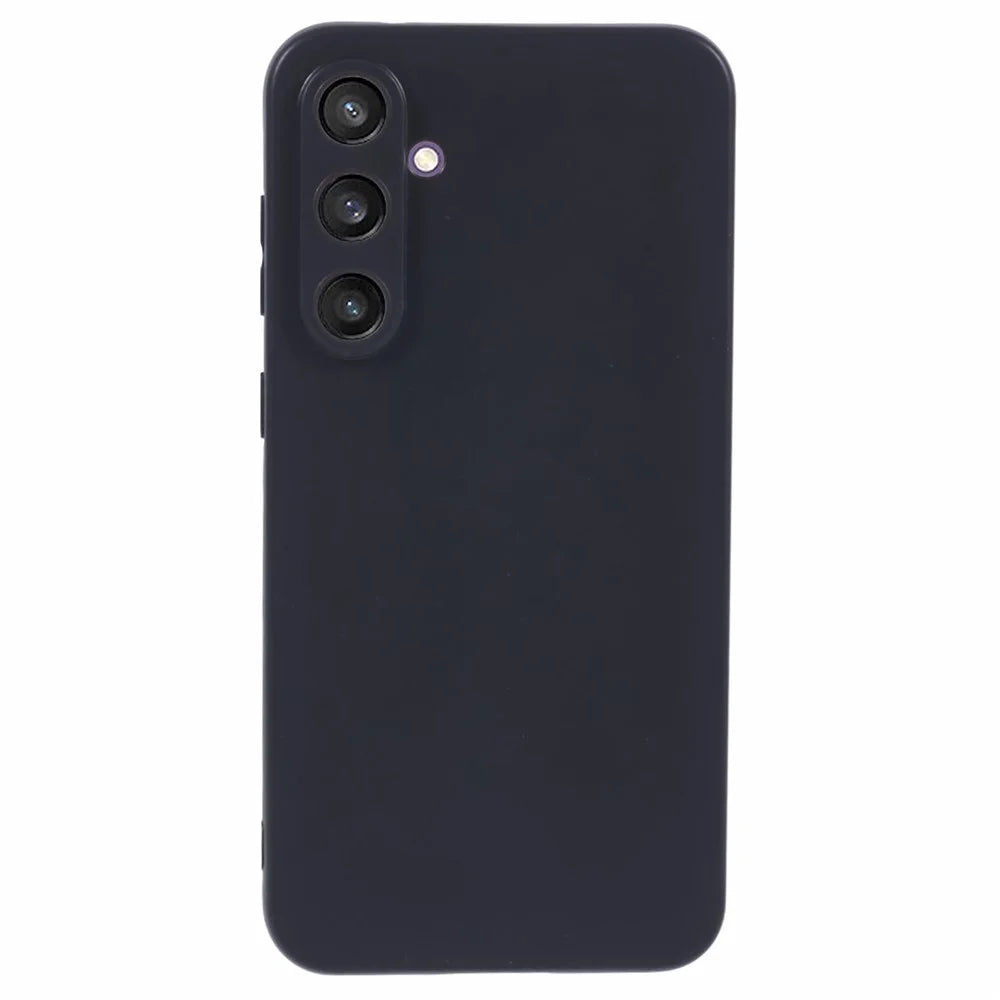 For Samsung Galaxy S23 Soft TPU Cover Black Matte Anti-scratch Anti-fingerprint Phone Case - 1