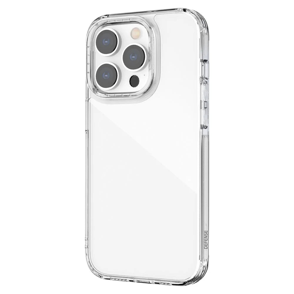 DEFENSE Clearvue Series Transparent Phone Case for iPhone 14 Pro Max, Ultra Thin Anti-shock TPU Phone Cover with Airbag Corners - 2