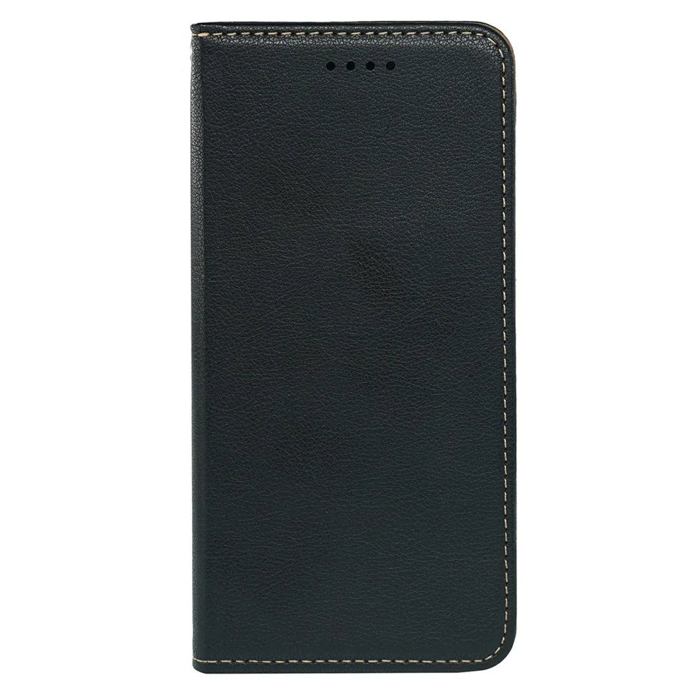 For iPhone 17 Pro Max Case Wallet RFID Blocking Leather Phone Cover Strong Magnetic Closure - Black - 4