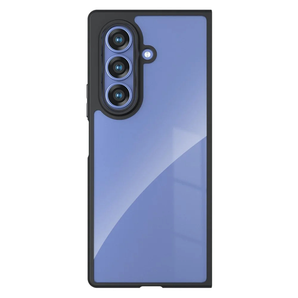 For Samsung Galaxy Z Fold7 5G Case TPU + PC Shockproof Clear Phone Cover - 2