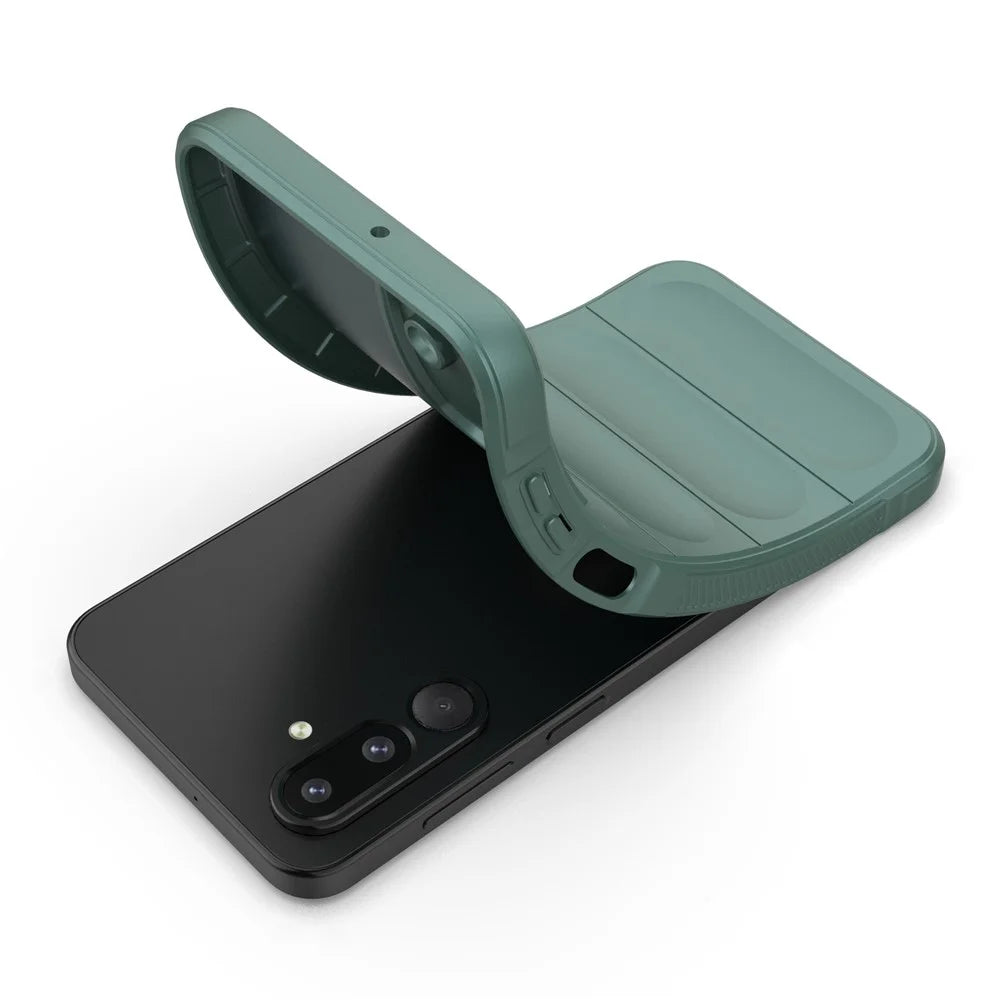 For Samsung Galaxy M36 5G Case Anti-Drop Soft TPU Rugged Phone Back Cover - Green - 2