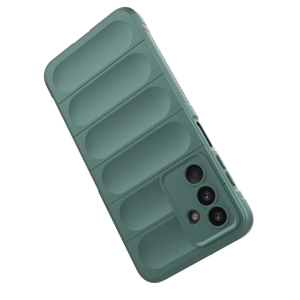 For Samsung Galaxy M36 5G Case Anti-Drop Soft TPU Rugged Phone Back Cover - Green - 4