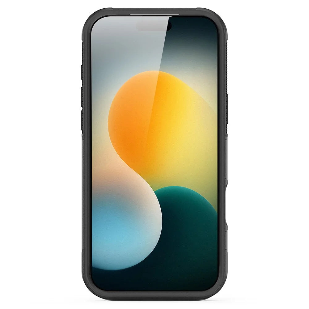 DUX DUCIS SHLD Series For iPhone 17 Pro Max Magnetic Case 10FT Drop Protection PC + TPU Phone Cover - Contour Pattern - 3