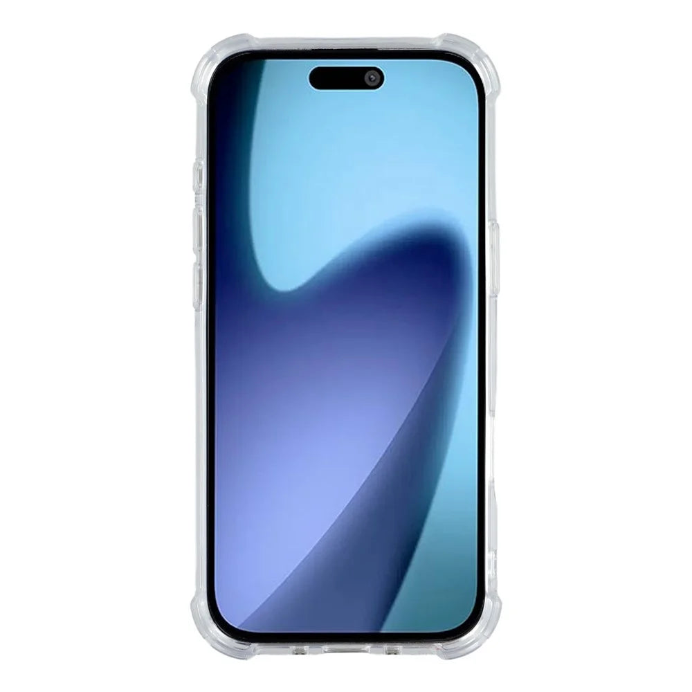 For iPhone Air Phone Case TPU + Acrylic 1.5mm Shockproof Clear Back Cover - 2