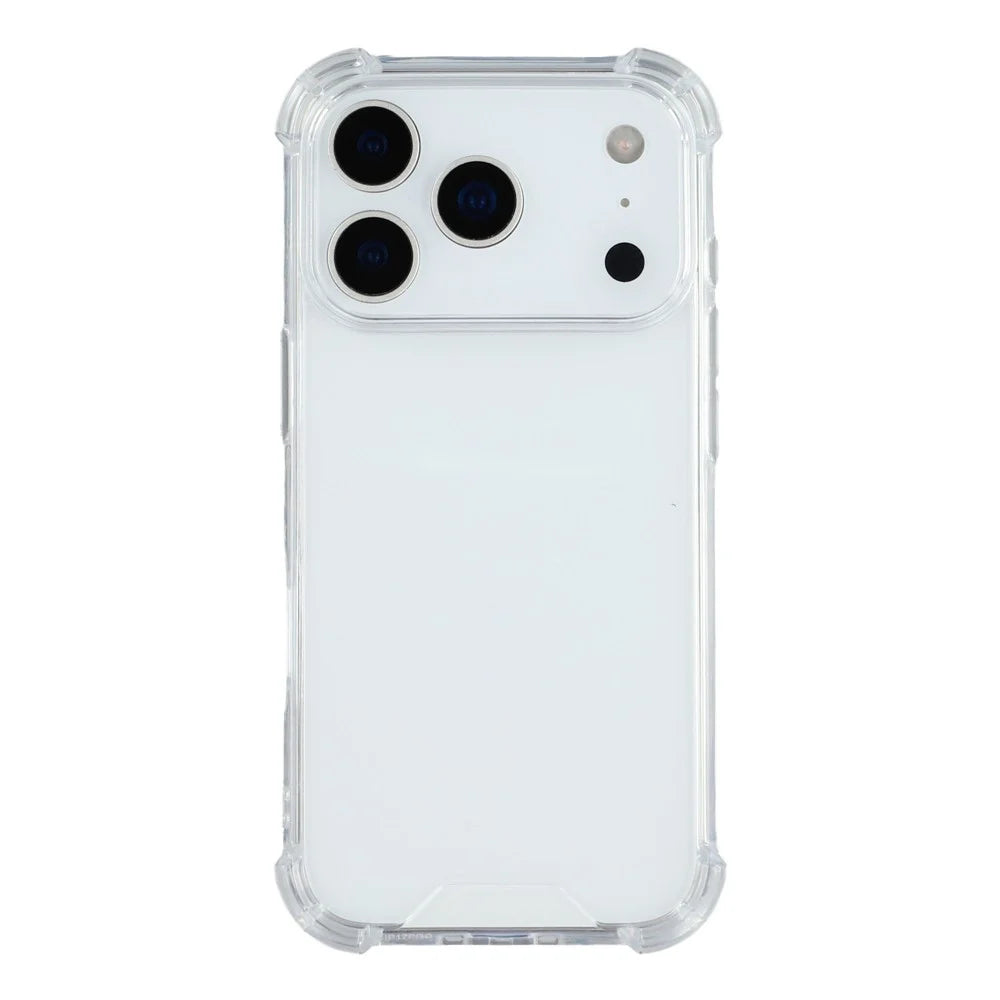 For iPhone 18 Pro / 17  Pro Phone Case TPU + Acrylic 1.5mm Shockproof Clear Back Cover - 1