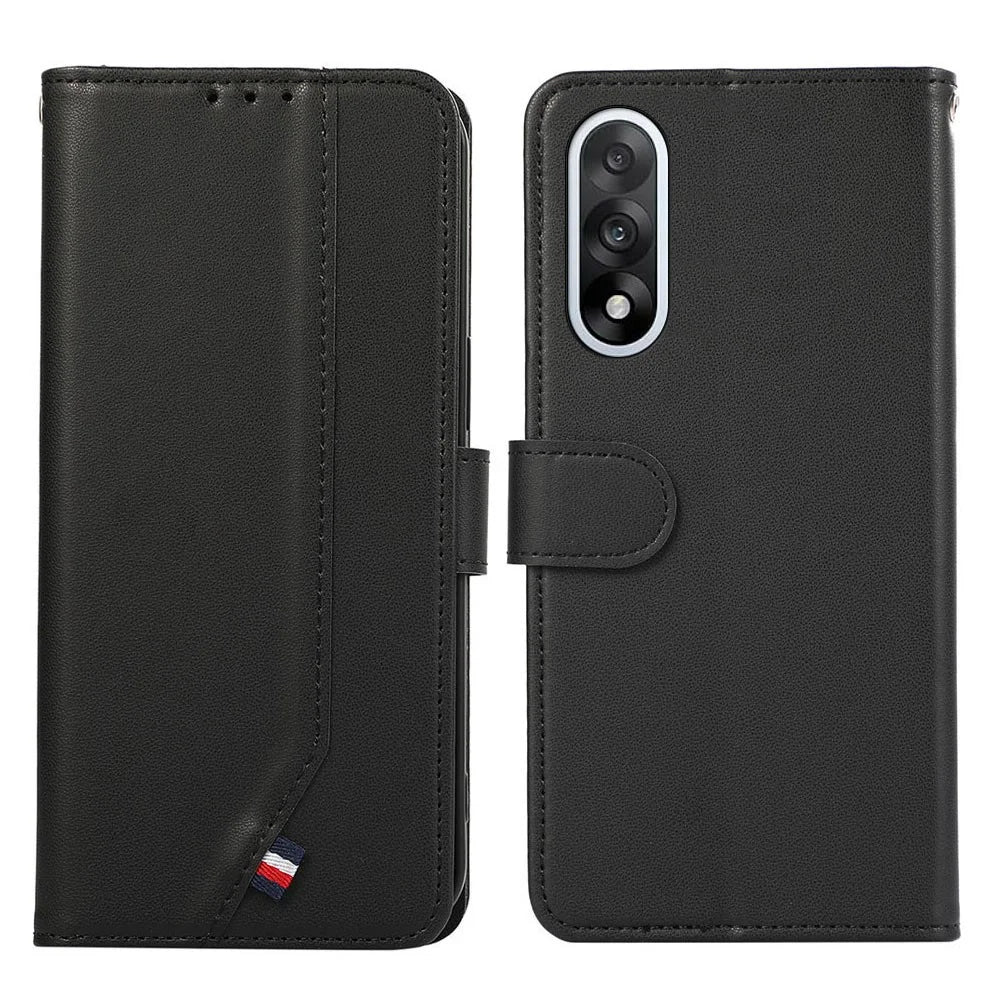 For OnePlus Nord 5 5G / Ace 5 Ultra 5G Case RFID Blocking Flip Leather Phone Cover - Black - 1