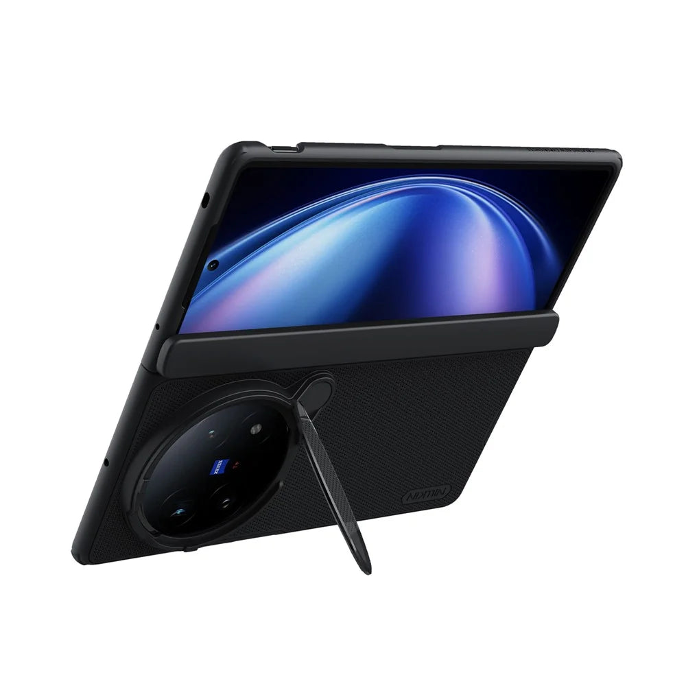 NILLKIN Super Frosted Shield Prop For vivo X Fold5 5G Case Clear Lens Lid Kickstand Phone Cover - 2