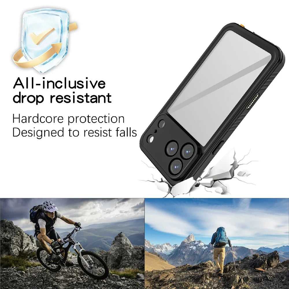 REDPEPPER FS / FM Series For iPhone 17 Pro Max Waterproof Case IP68 Shockproof Phone Cover - 7