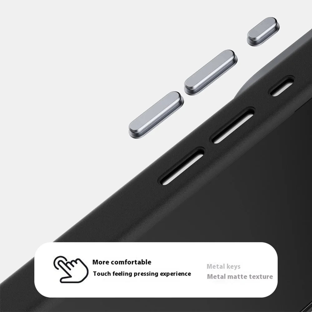 ABEEL For iPhone 18 Pro Max / 17 Pro Max Case Compatible with MagSafe Textured Micro-Embossing Back Cover - Black - 6