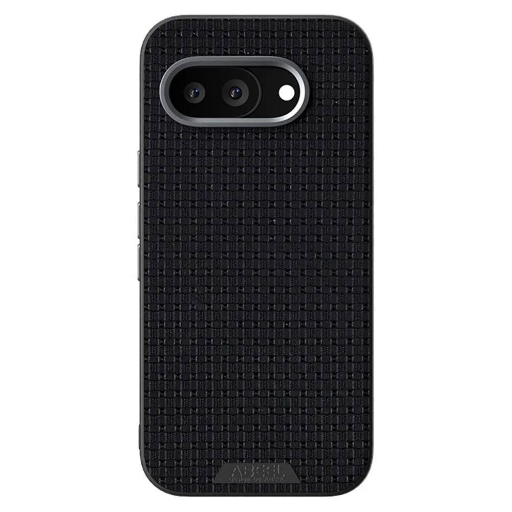 ABEEL For Google Pixel 9a Magnetic Case Textured Micro-Embossing Back Cover - Black - 2