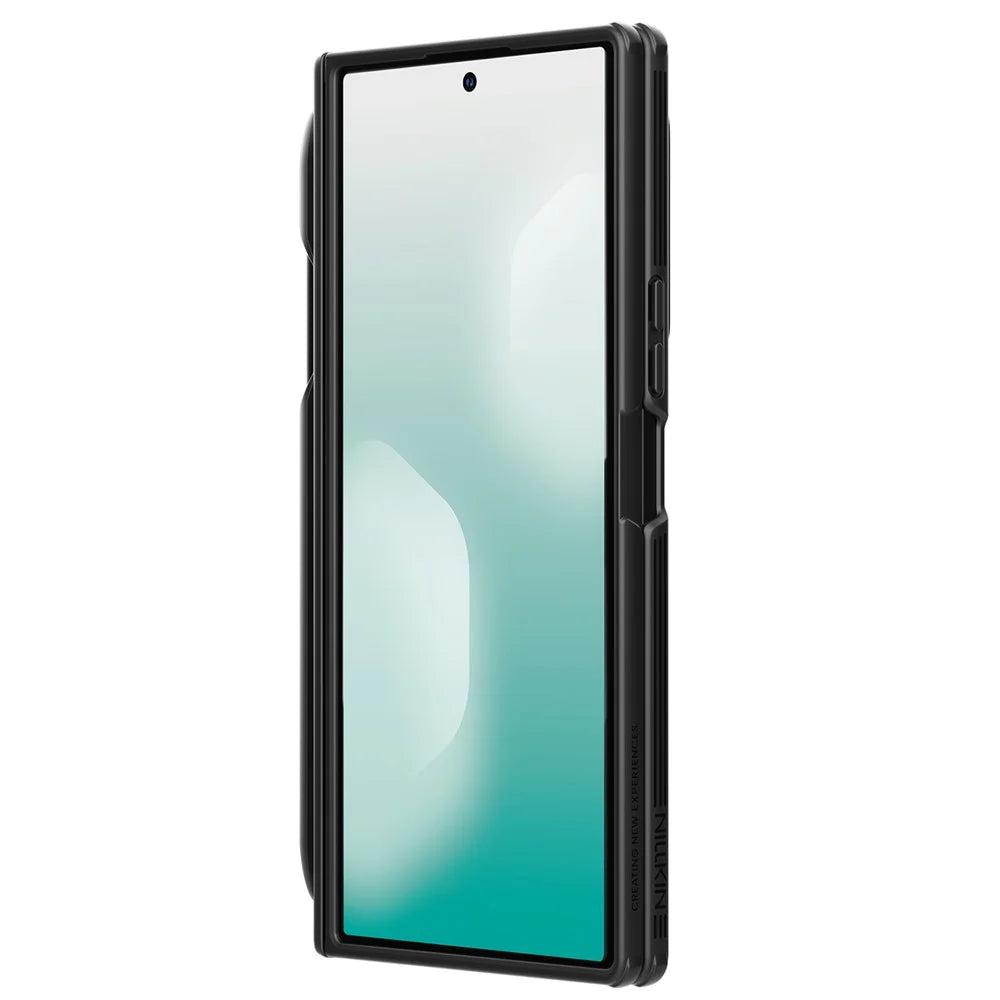 NILLKIN CamShield Prop Magnetic Series For Samsung Galaxy Z Fold7 5G Case PC Phone Cover with Clear Camera Lid  /  Stylus Pen - 5